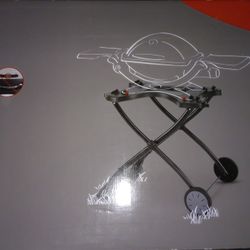 WEBER Q GRILL PORTABLE CART 6557 *NEW IN BOX*