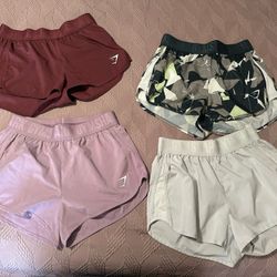 Gymshark Shorts Bundle 