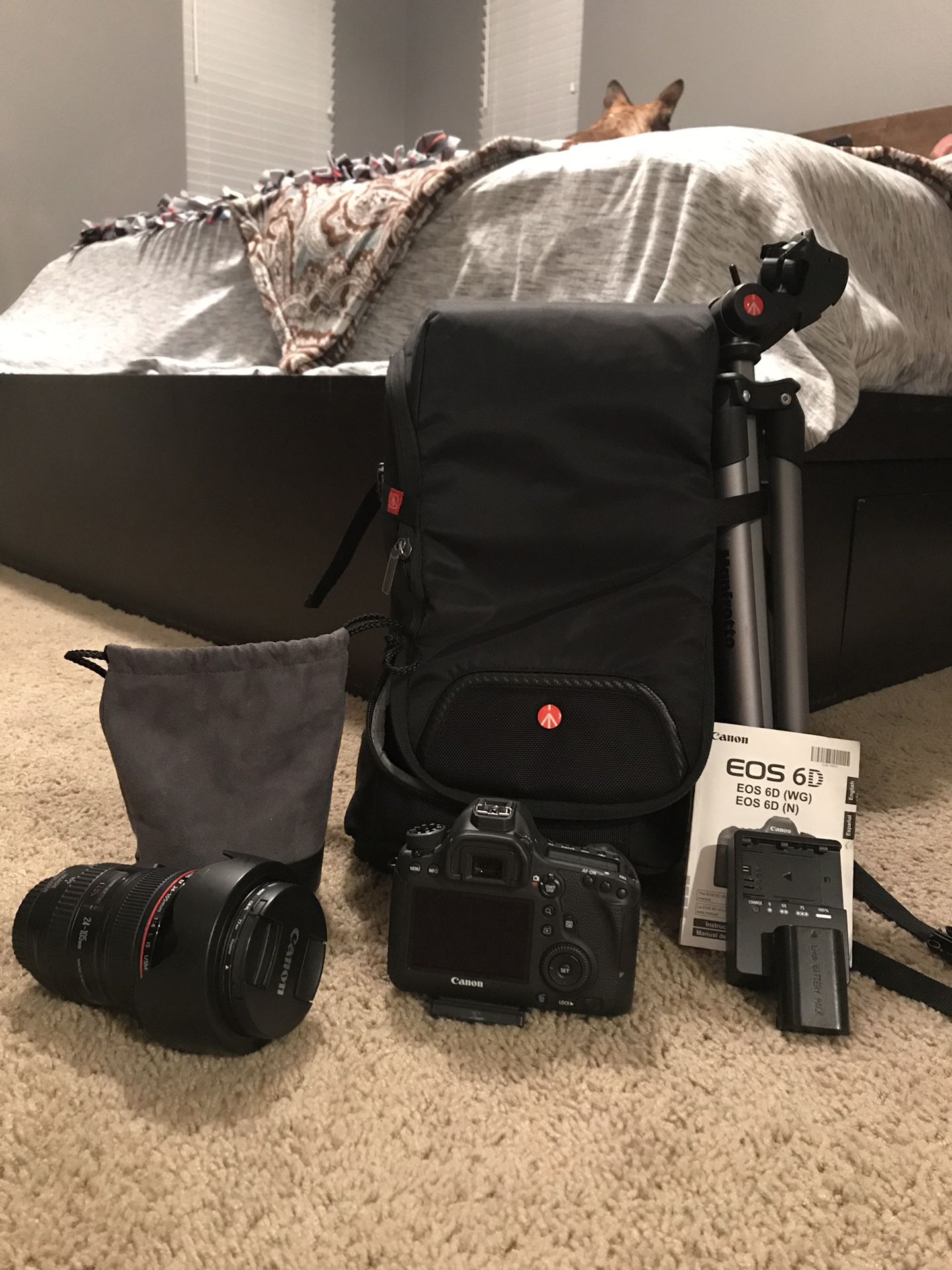 Manfrotto tripod & backpack