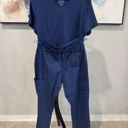 JAANUU scrubs Top & Bottom Set