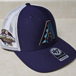 2001 DiamondBacks World Series Trucker Hat

