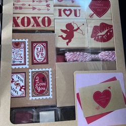 Valentines Day Card Making Set