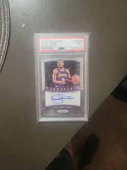 2019 Panini Prizm Penmanship Derek Fisher PMDFS