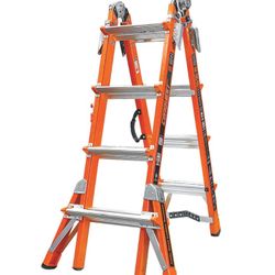 Little Giant Conquest Articulating Ladder Fiberglass 