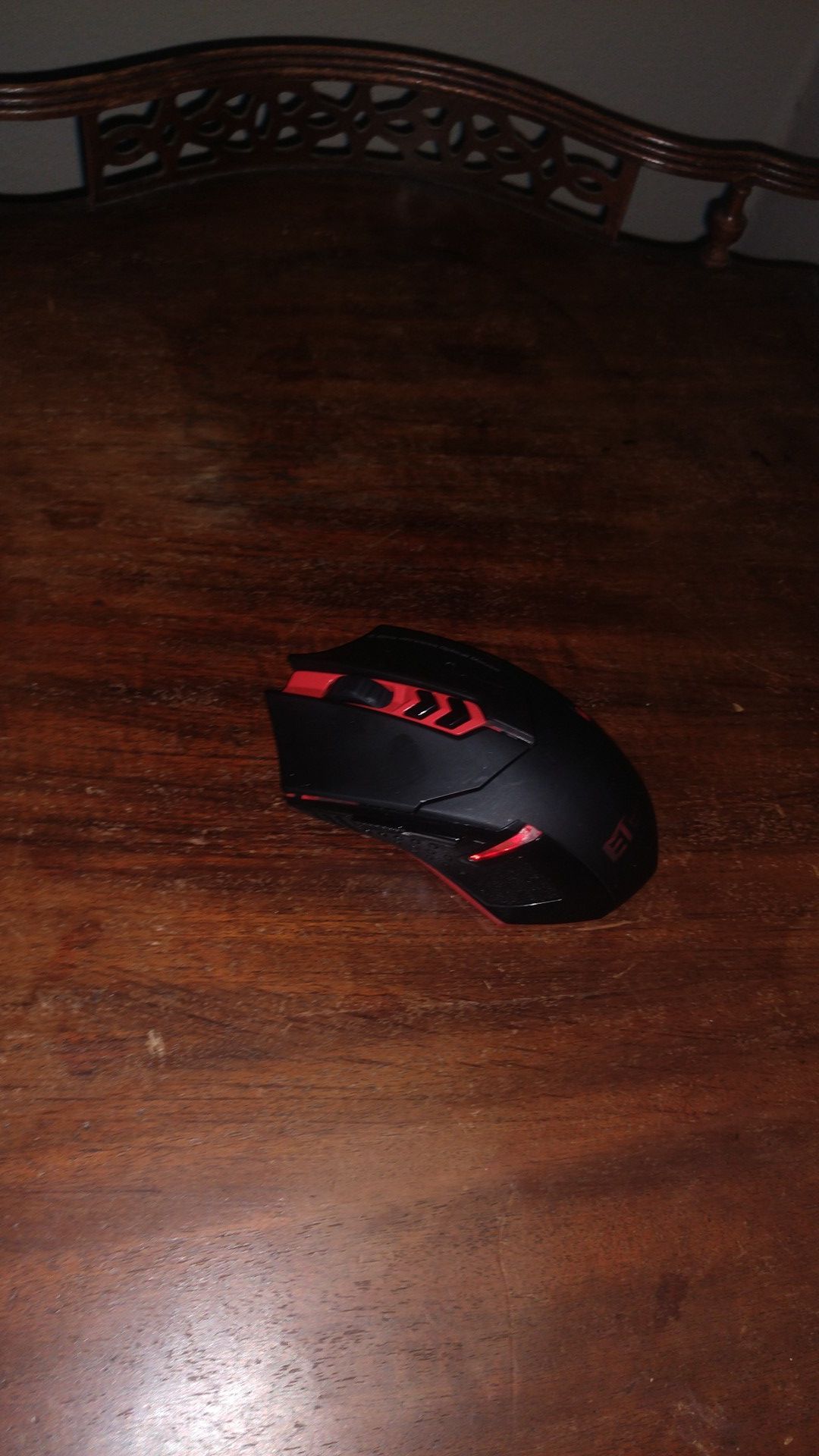 Red led mouse wireless