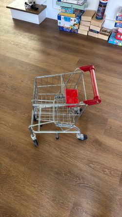 Melissa & Doug Kids Shopping Cart – Metal Pretend Play Cart