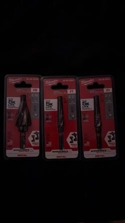 Milwaukee Impact Step Drill Bits