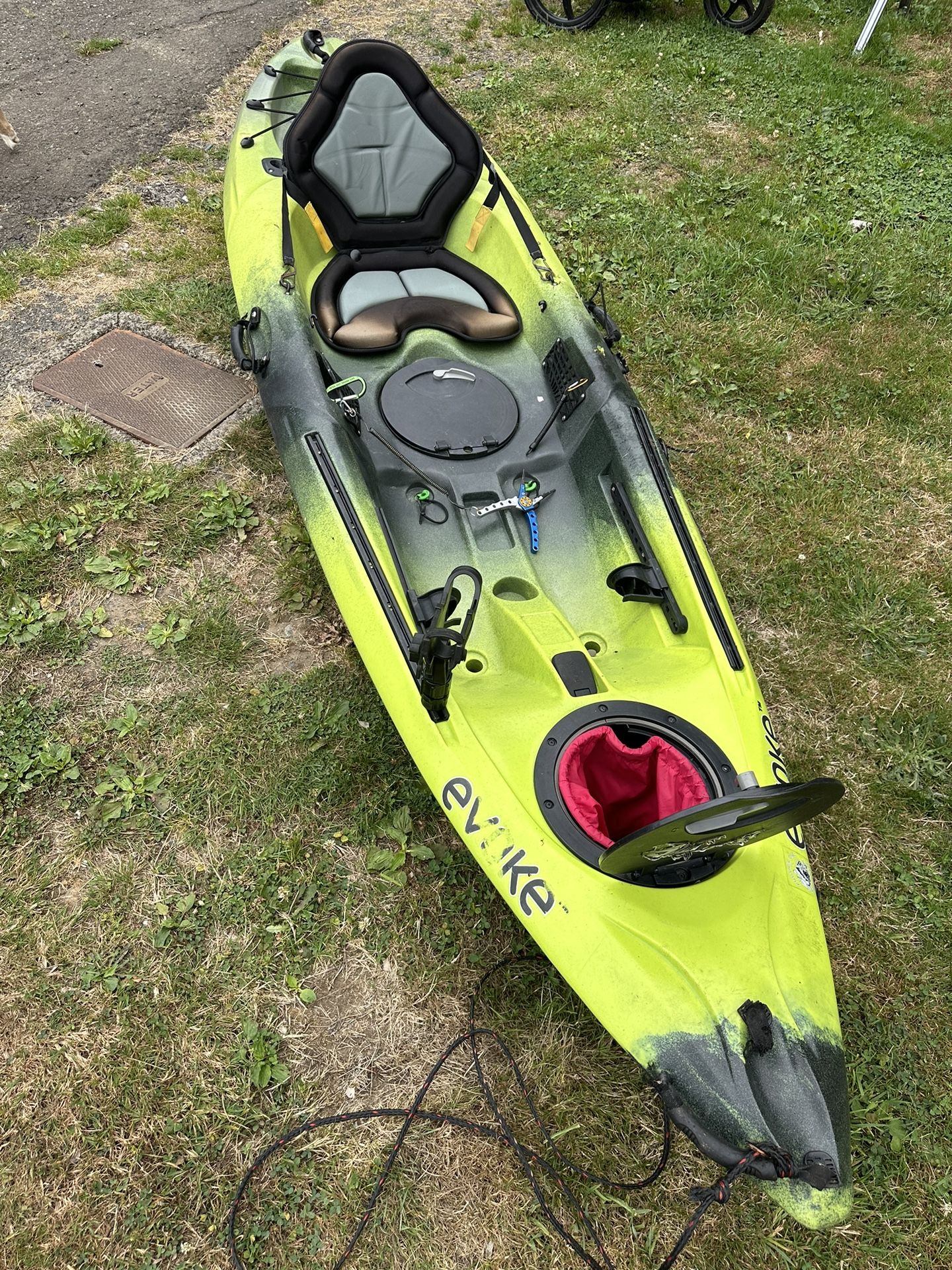 Kayak Fishing/ocean Kayak Evoke 10 Ft Works Great