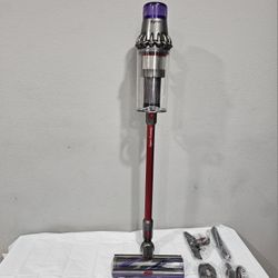 outsize cordless vacuum stick cleaner red vanes lcd display (o7) 