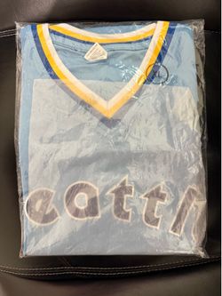 XL Cal Raleigh Seattle Mariners SGA 70s Throwback Jersey  4/18