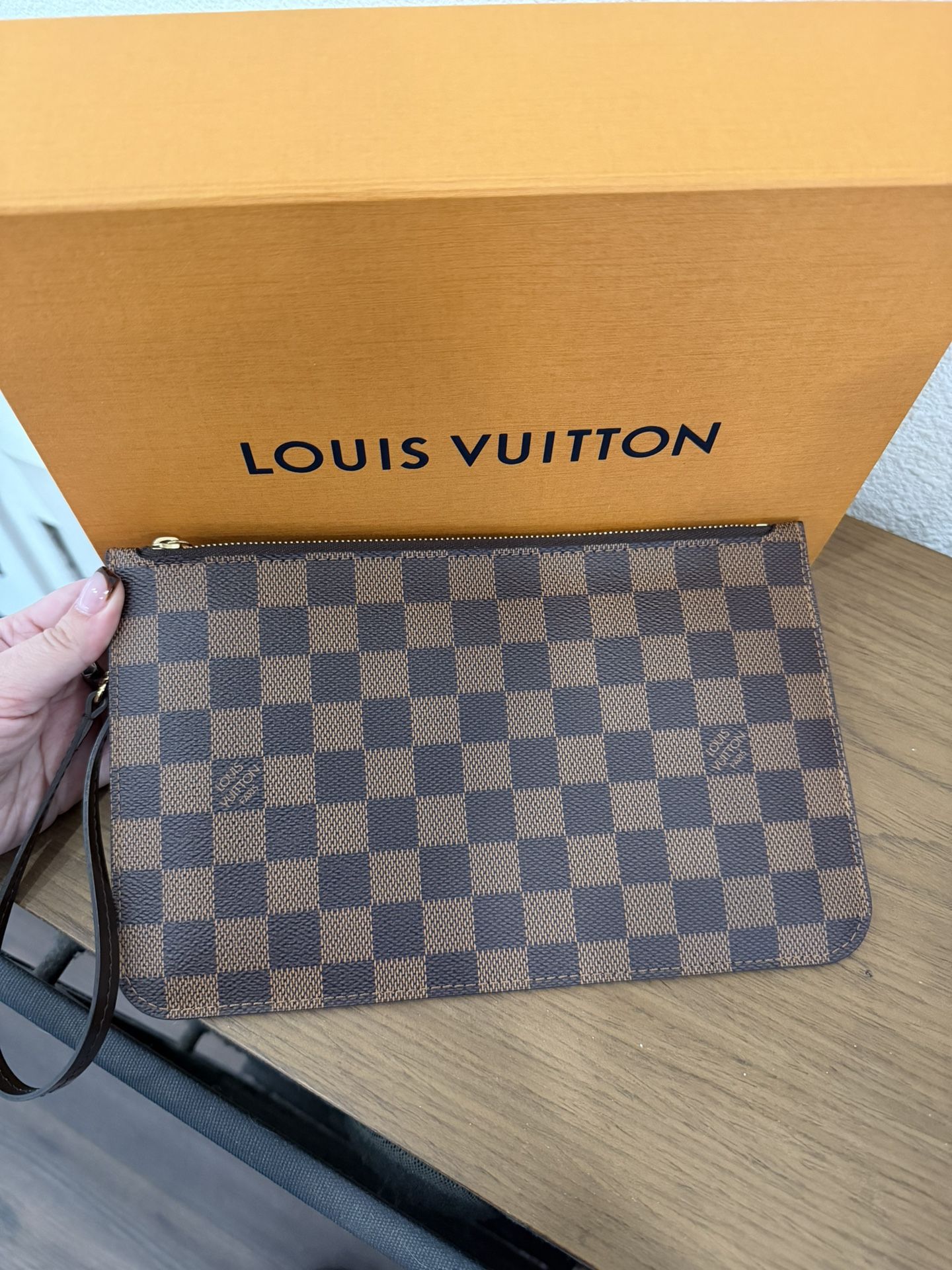 Authentic Louis Vuitton Pouch wristlet 