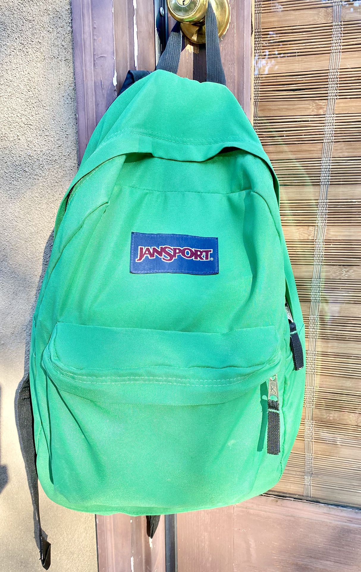 (SOLD) JanSport Green Backpacks Original Superbreak