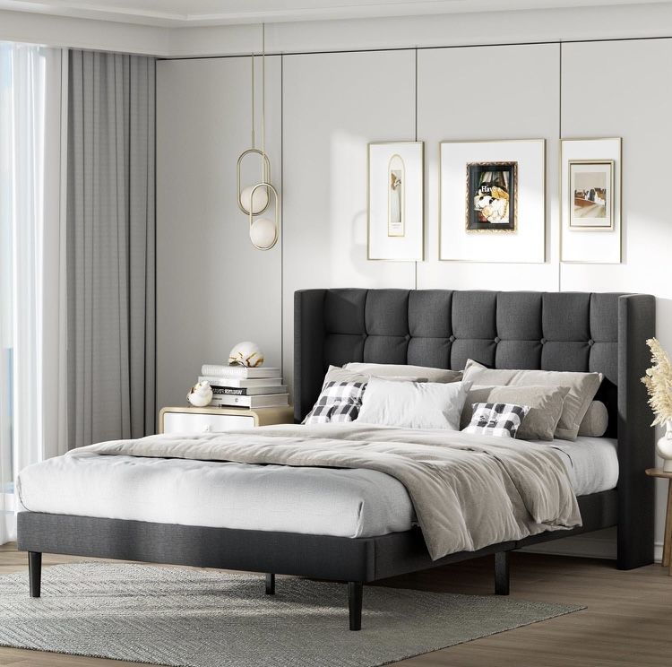 Full size bed frame with headboard New In Irvine