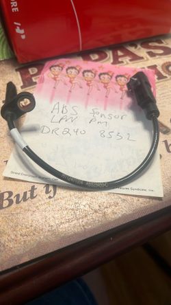 Abs sensor for dr (contact info removed)