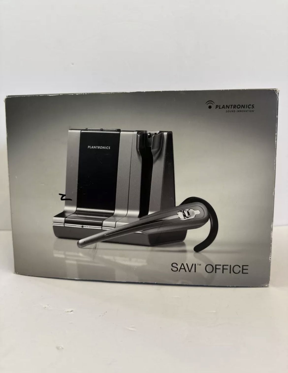 Plantronics Savi Office WO100 Over-The-Ear Wireless Phone & PC Headset System