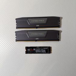 Corsair Vengeance DDR5 64GB (2x32GB) 5600MHz + Samsung 980 PRO 2TB NVMe