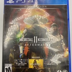 Mortal Kombat 11 Aftermath Kollection Sony PlayStation 4 Works Tested Collection