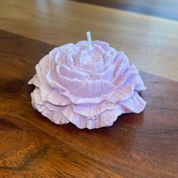 Flower Candle- Lavender Suds