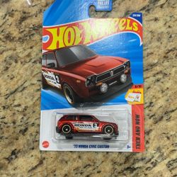 Hot Wheels 73 Honda Civic custom