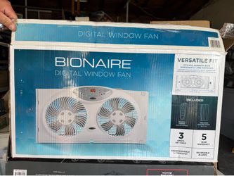 Bionaire window fan