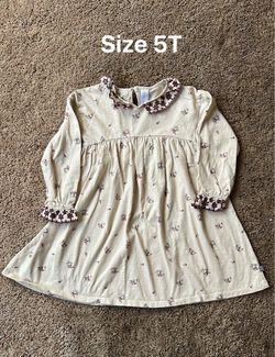 Toddler girl long sleeve dress size 5T