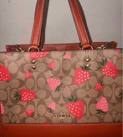 COACH BAG STRAWBERRY EDITION