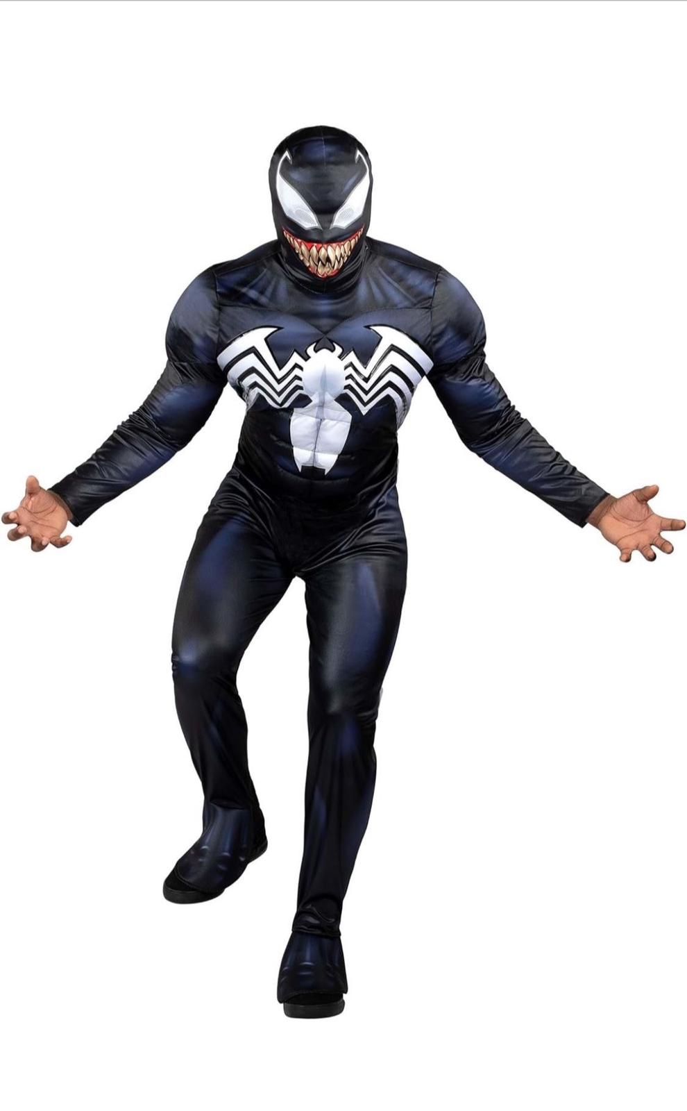 EXCELLENT CONDITIONS. Marvel Venom Costume For Adults
