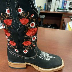 Botas Vaqueras de Piel para mujer