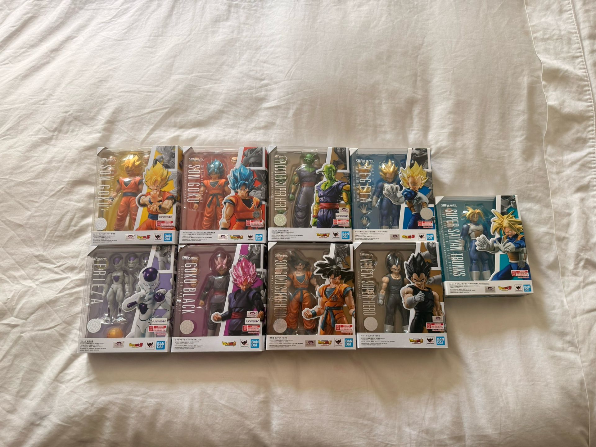SHFiguarts DBZ Action figure Lot