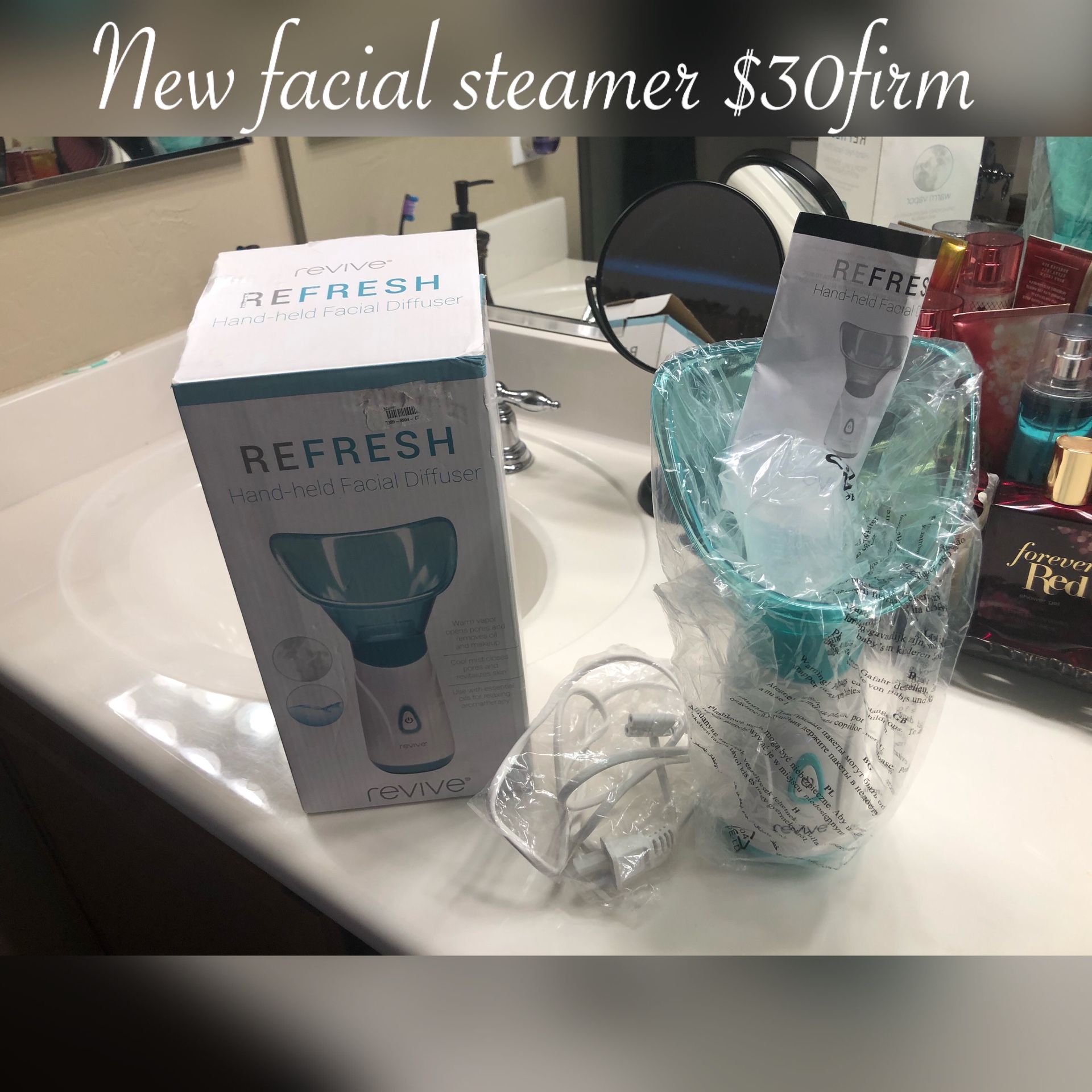 New facial steamer $35 firm pick up only