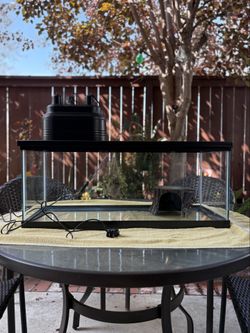 20-Gallon Reptile Tank Setup – Complete Kit – $150 OBO