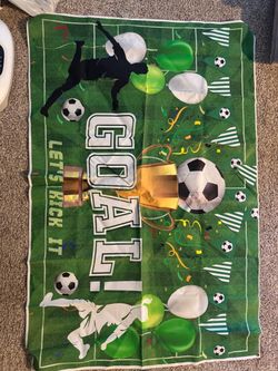 Soccer backdrop