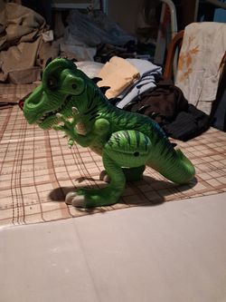 Plastic toy dinosaur