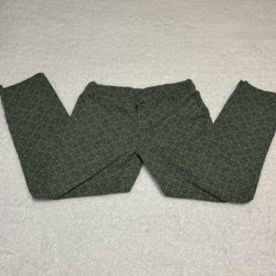 Patagonia Women Green Organic Cotton Print Pants 