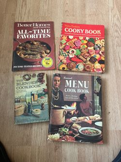 Vintage Cookbooks from the 1960s and 70s