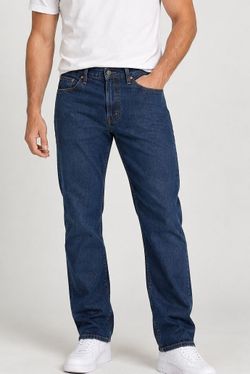 Levi's 541 Athletic Taper Men's Jeans Dark Wash Blue Denim 36x36