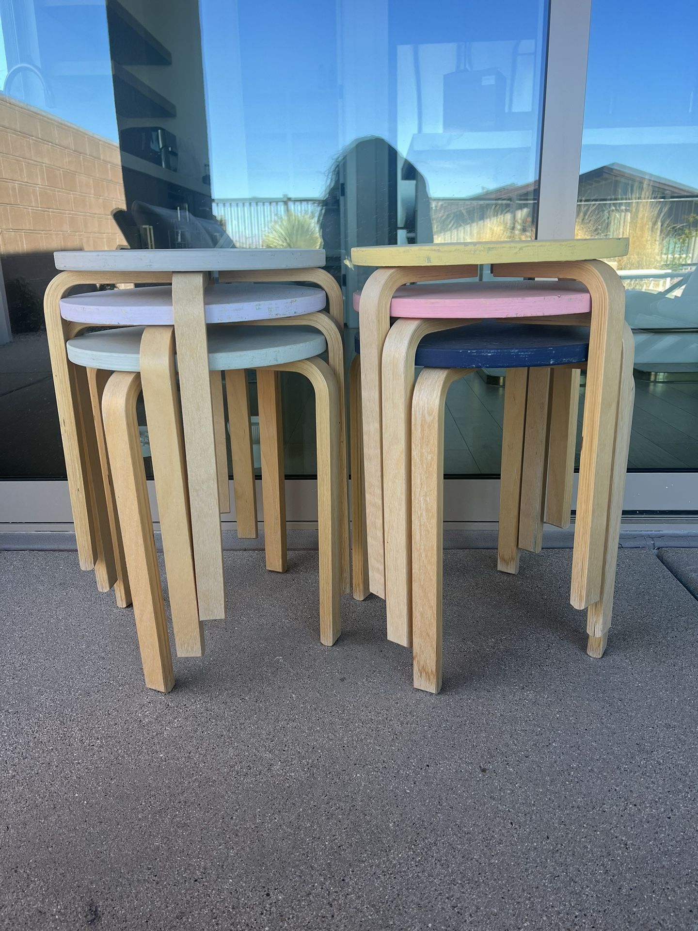 Vintage IKEA Frosta Stools
