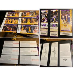 Kobe Bryant Lakers Used Game Ticket Stubs