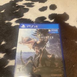 Monster Hunter Worlds PS4 