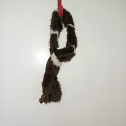Sheared Nutria Fur Scarf