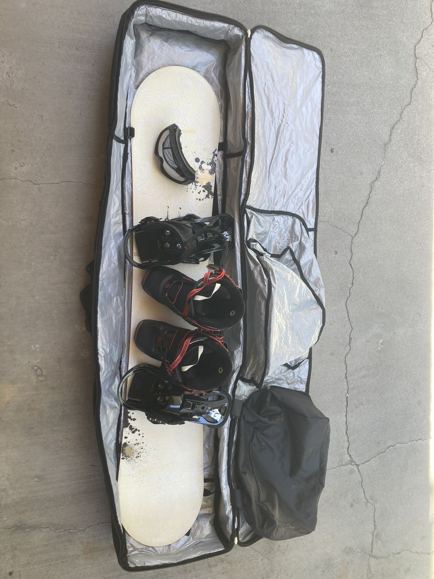 Snow Board Boots Case And Google Set