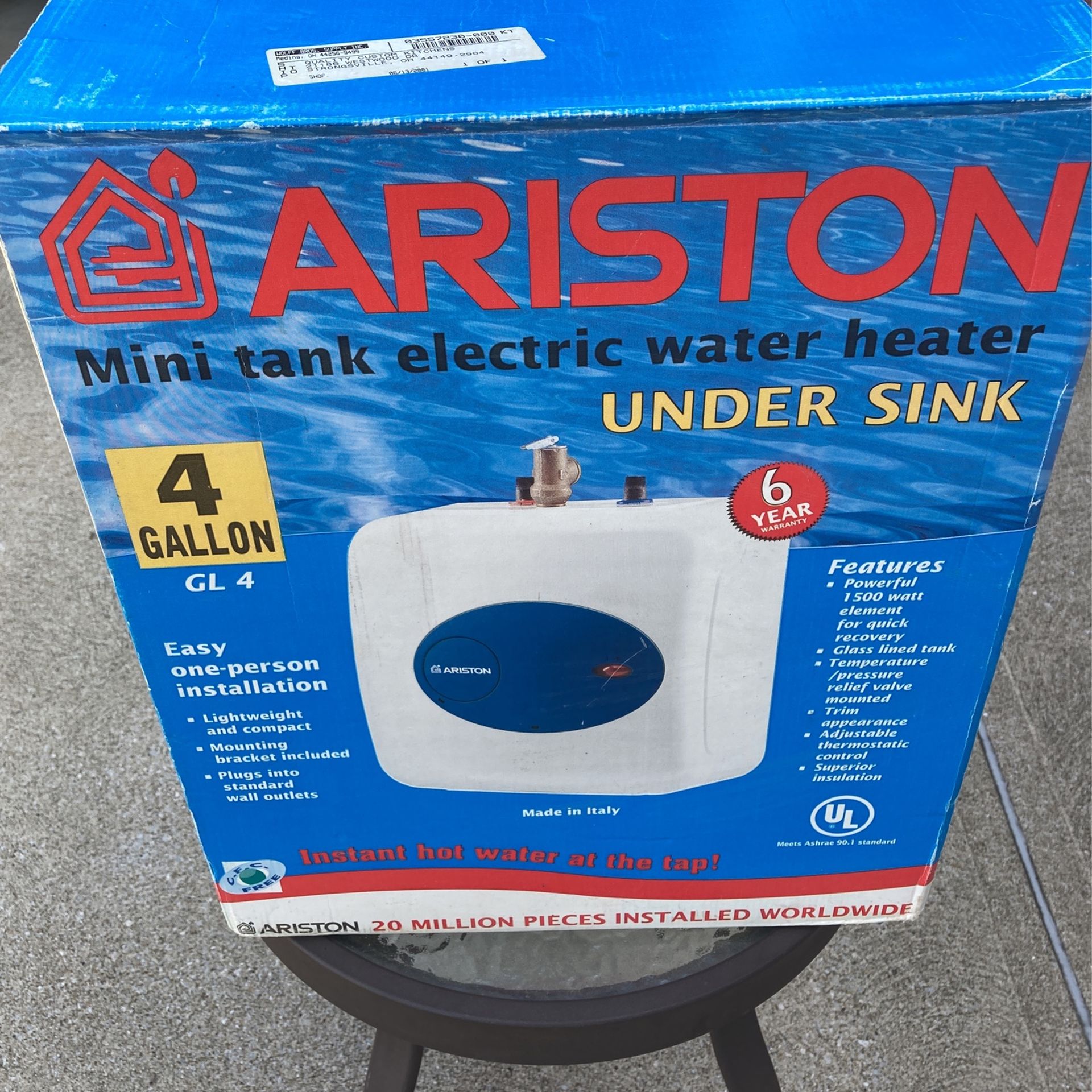 Under The Sink Water Heater