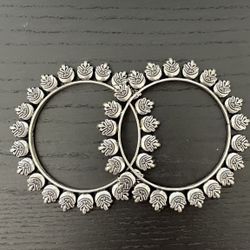 Silver Look Alike Bangle Diameter 5.7cm