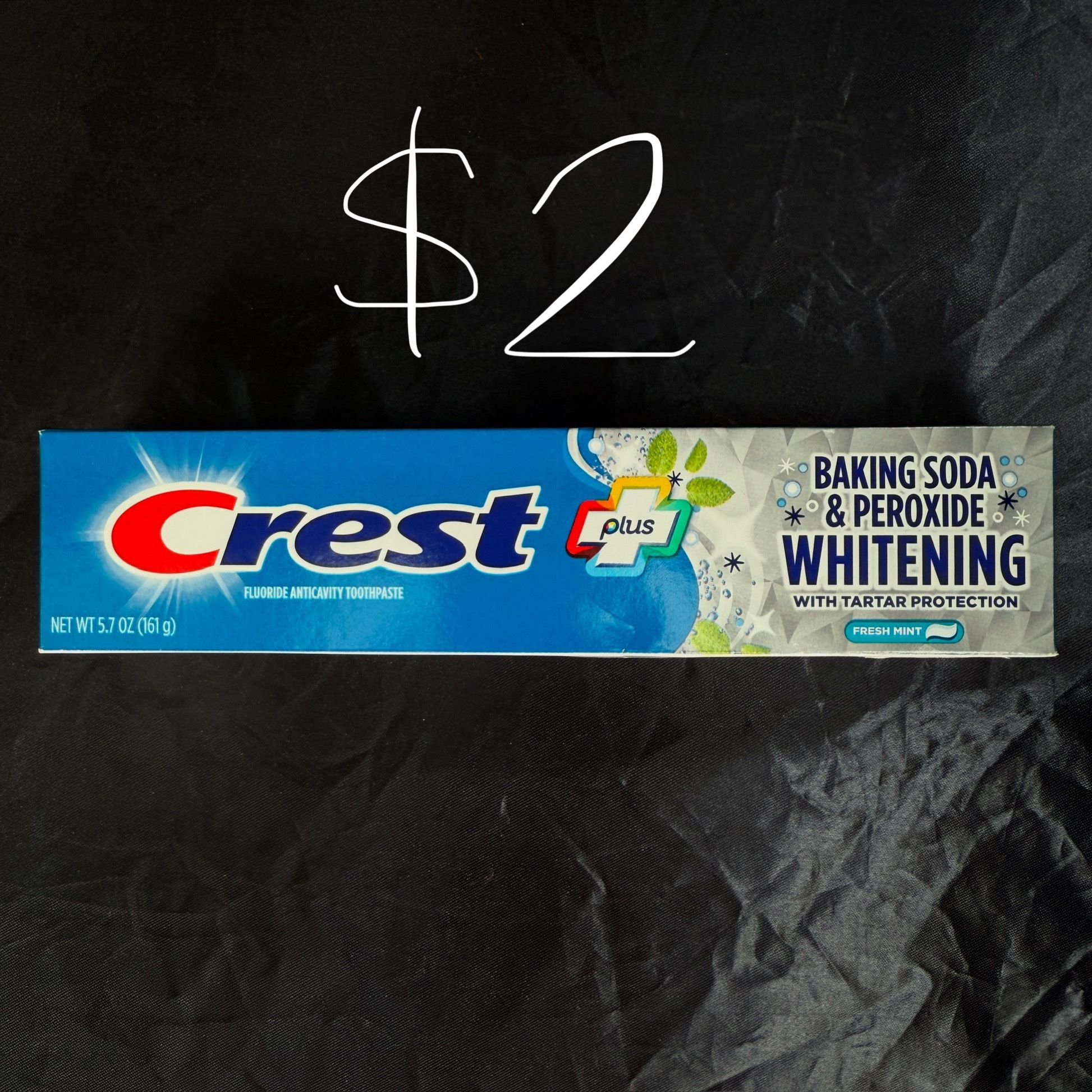 crest toothpaste $2 each