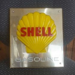 Vintage Shell pump plate