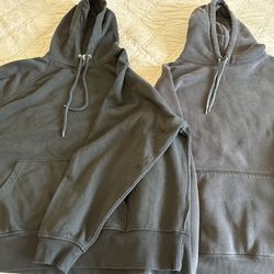 H&M Hoodies Size Large Black