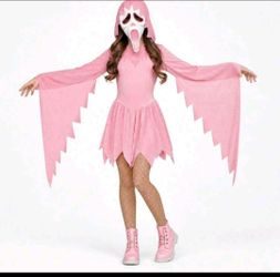 Ghost face pink dress S/M
