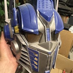 Electronic Optimus prime transformers Costume hat helmet mask