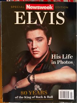 Elvis magazine and book
