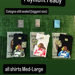 Bape, Gallery Dept, and Colognes  